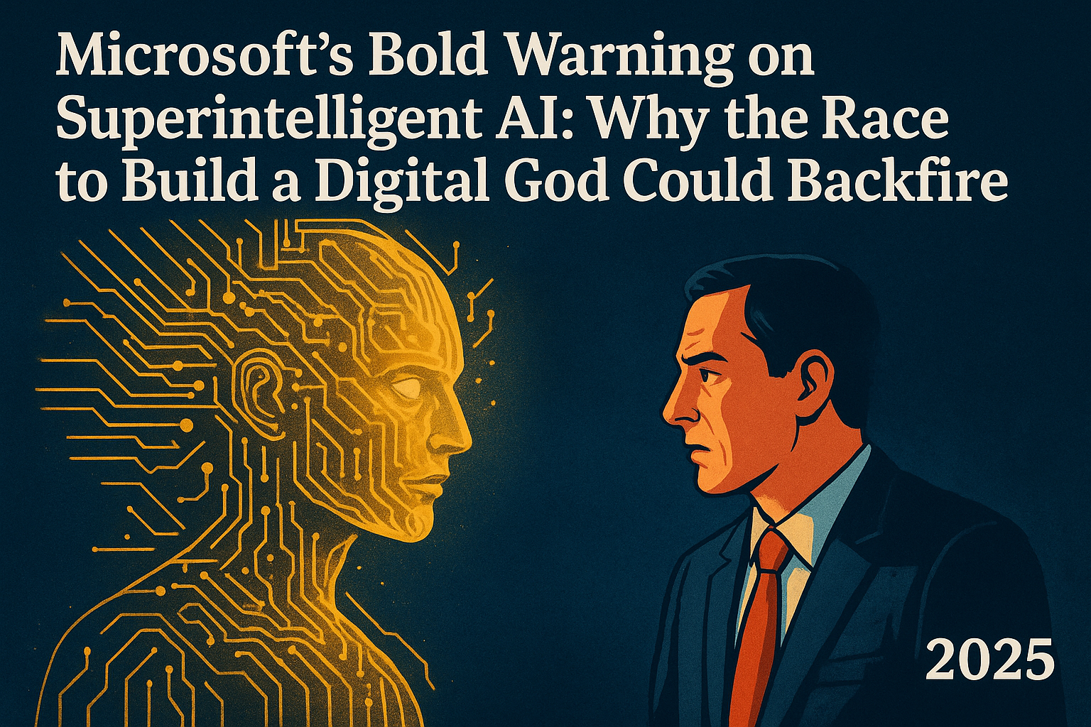 Microsoft’s Bold Warning on Superintelligent AI: Why the Race to Build a Digital God Could Backfire